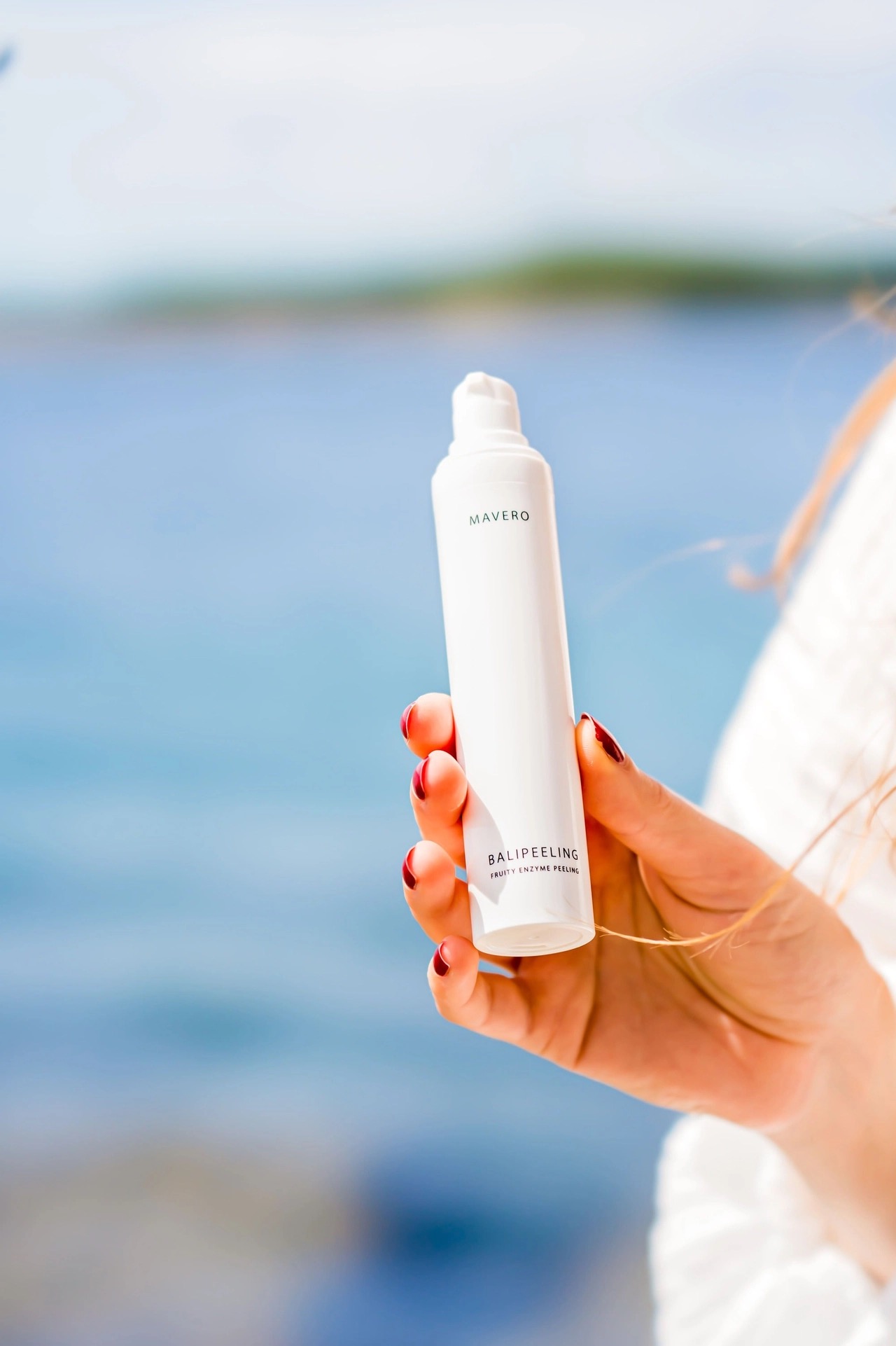 Glatte und frische Haut nach Anwendung des BALIPEELINGS